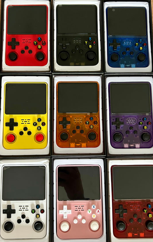 Console Rétro Portable R36S – +10 000 Jeux Inclus 🎮 | Écran HD | Autonomie Longue