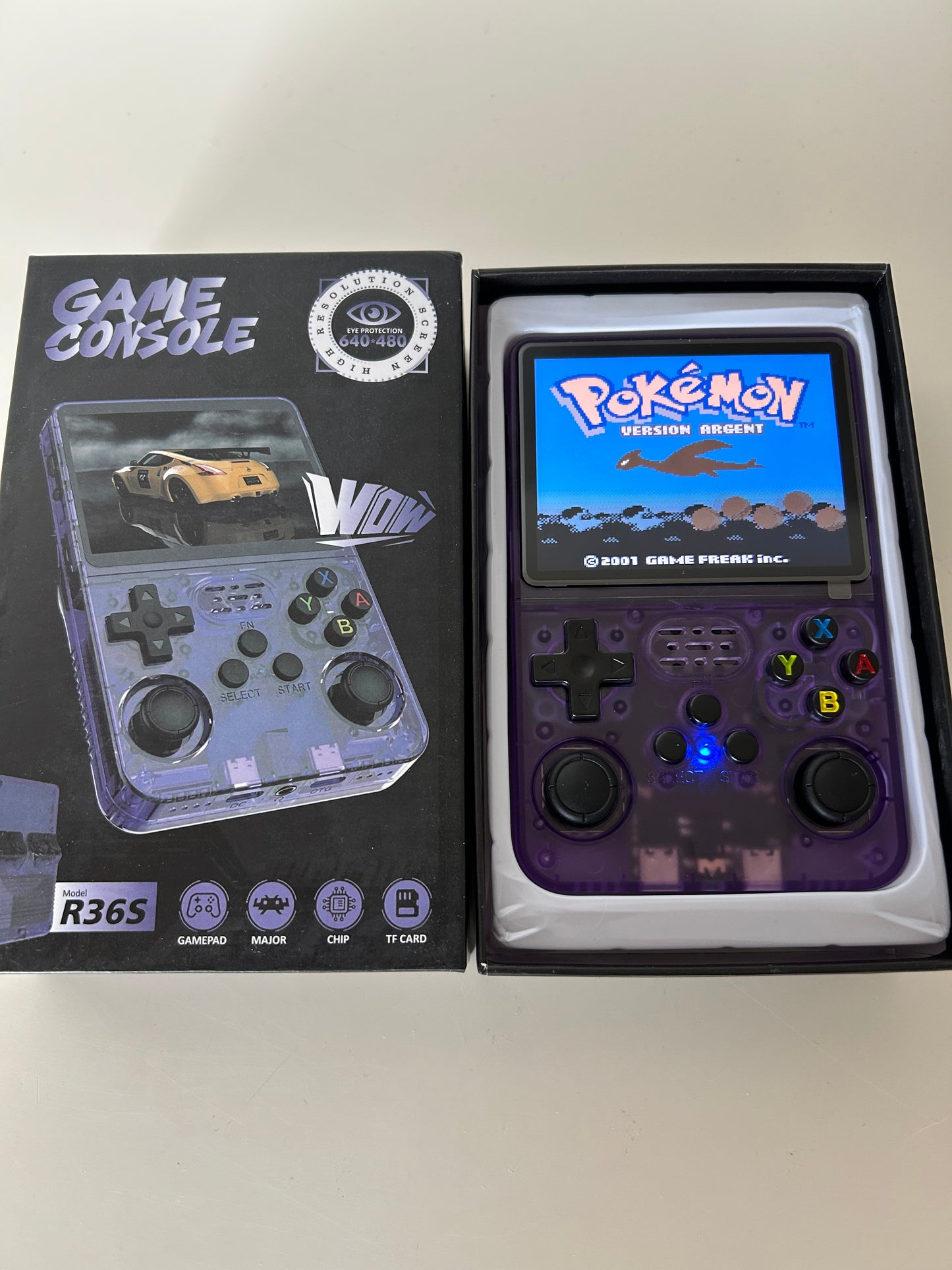 Console Rétro Portable R36S – +10 000 Jeux Inclus 🎮 | Écran HD | Autonomie Longue