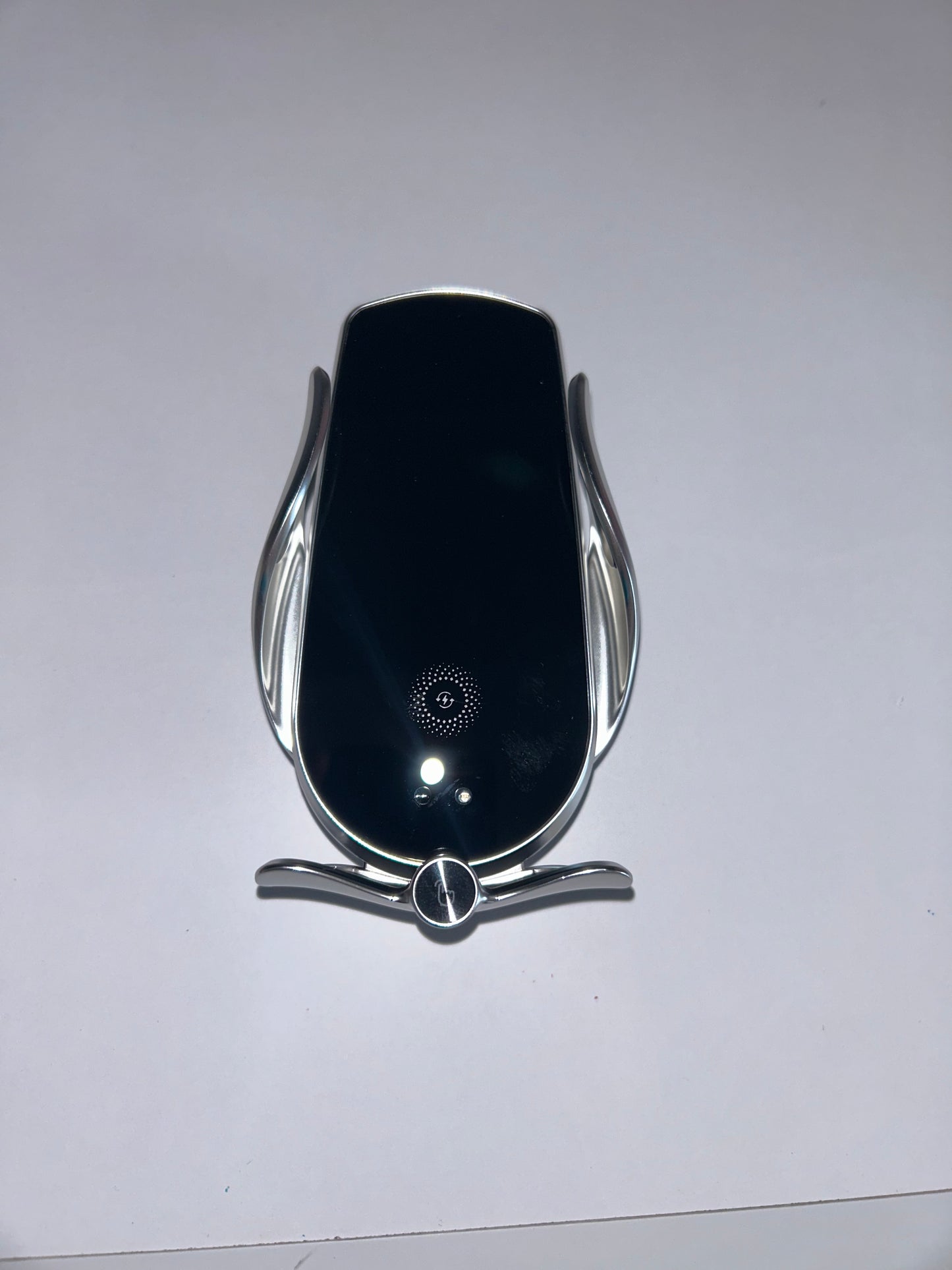 Support Téléphone Voiture avec Chargeur Sans Fil Rapide Qi