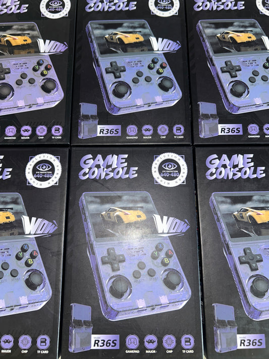 Console Rétro Portable R36S – +10 000 Jeux Inclus 🎮 | Écran HD | Autonomie Longue
